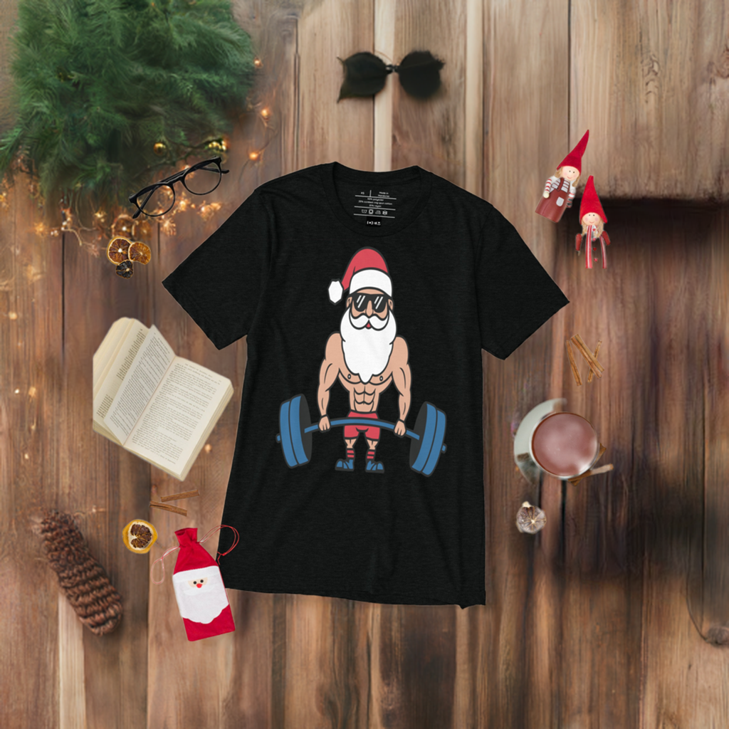 Santa GYM T-shirt